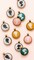 Maggie Holmes Heritage Charm Embellishments 6/Pkg-Epoxy & Metal